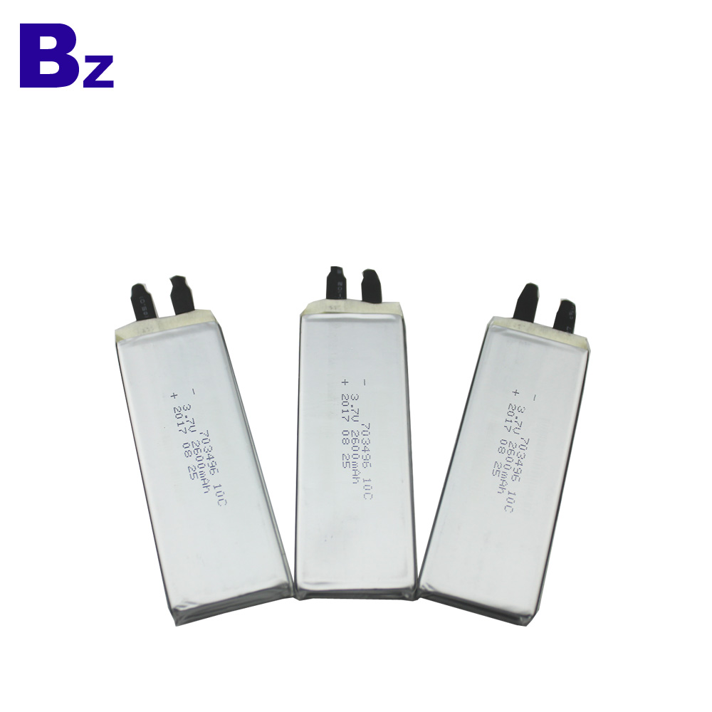 BZ 703496 10C 2600mAh 3.7V LiPo Battery Cells