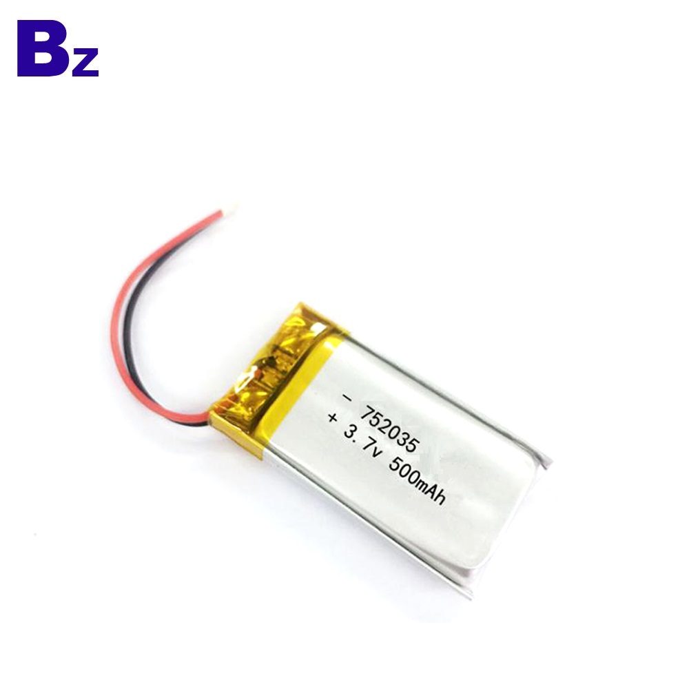 500mAh Li-ion Battery for Adult Toys