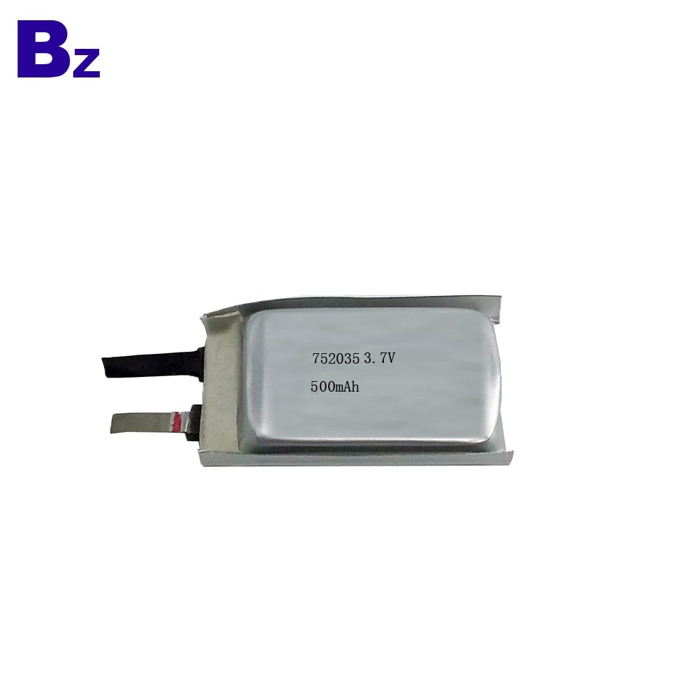 752035 500mAh KC Certification Lipo Battery