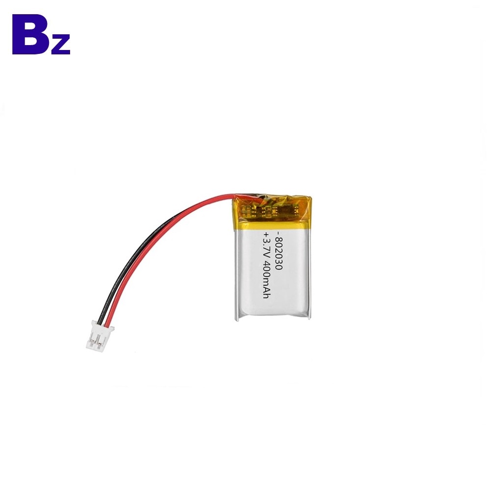 BZ 802030 400mAh 3.7V Lipo Battery