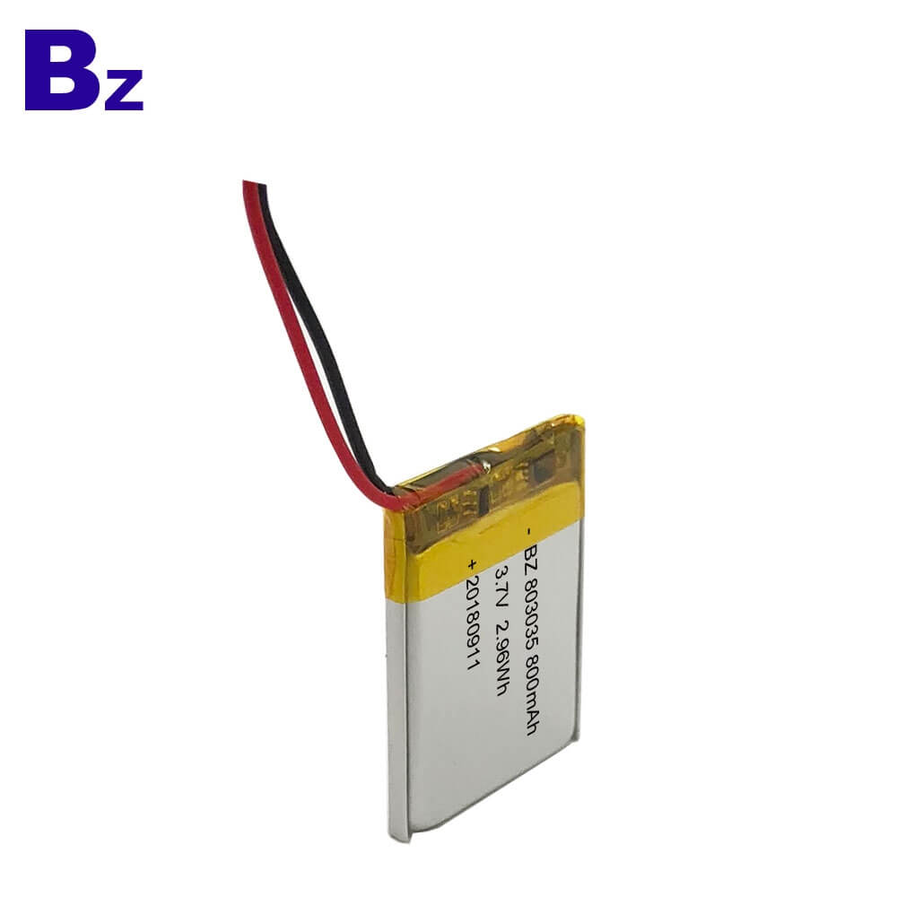 800mAh 3.7V Lipo Battery