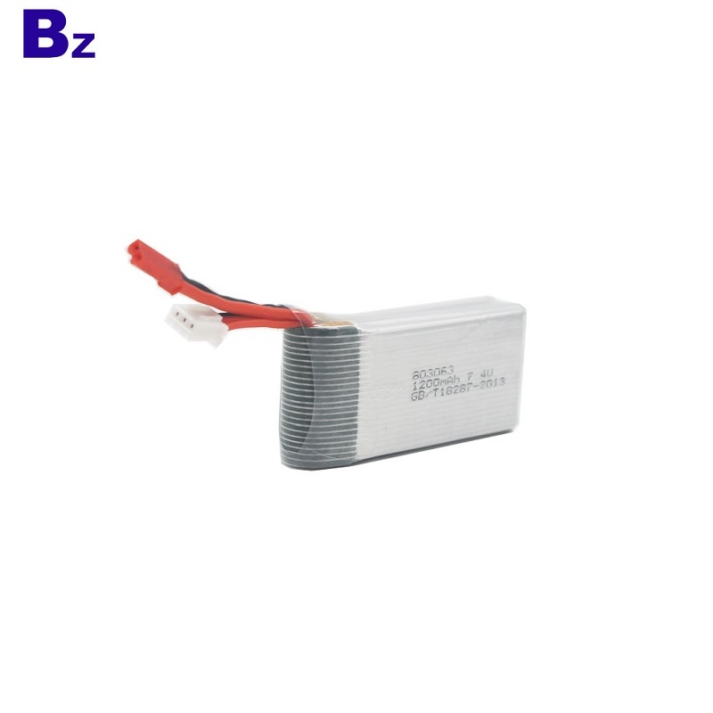 803063 1200mAh 15C 7.4V Lipo Battery