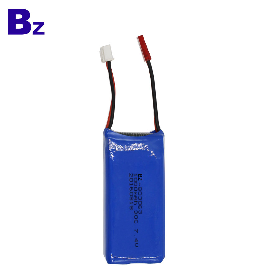 803063 1000mAh 7.4V 30C LiPo Battery Pack