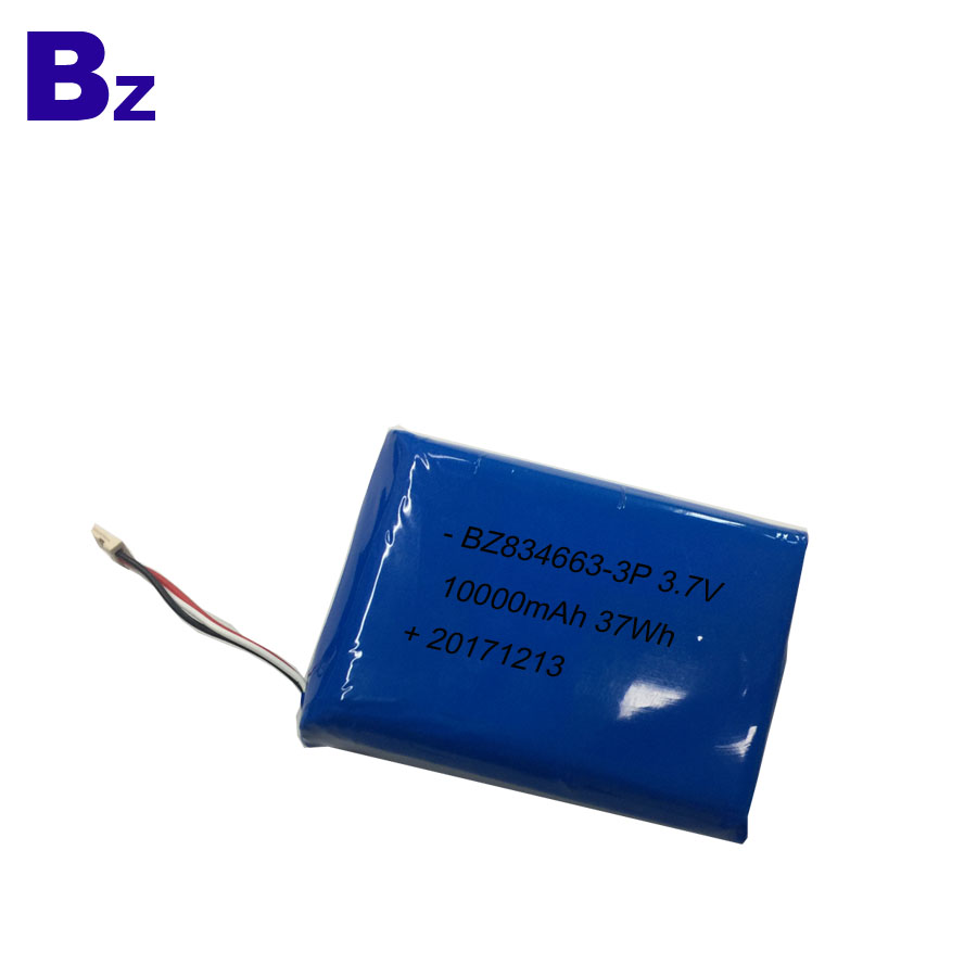 10000mAh 3.7V LiPo Battery