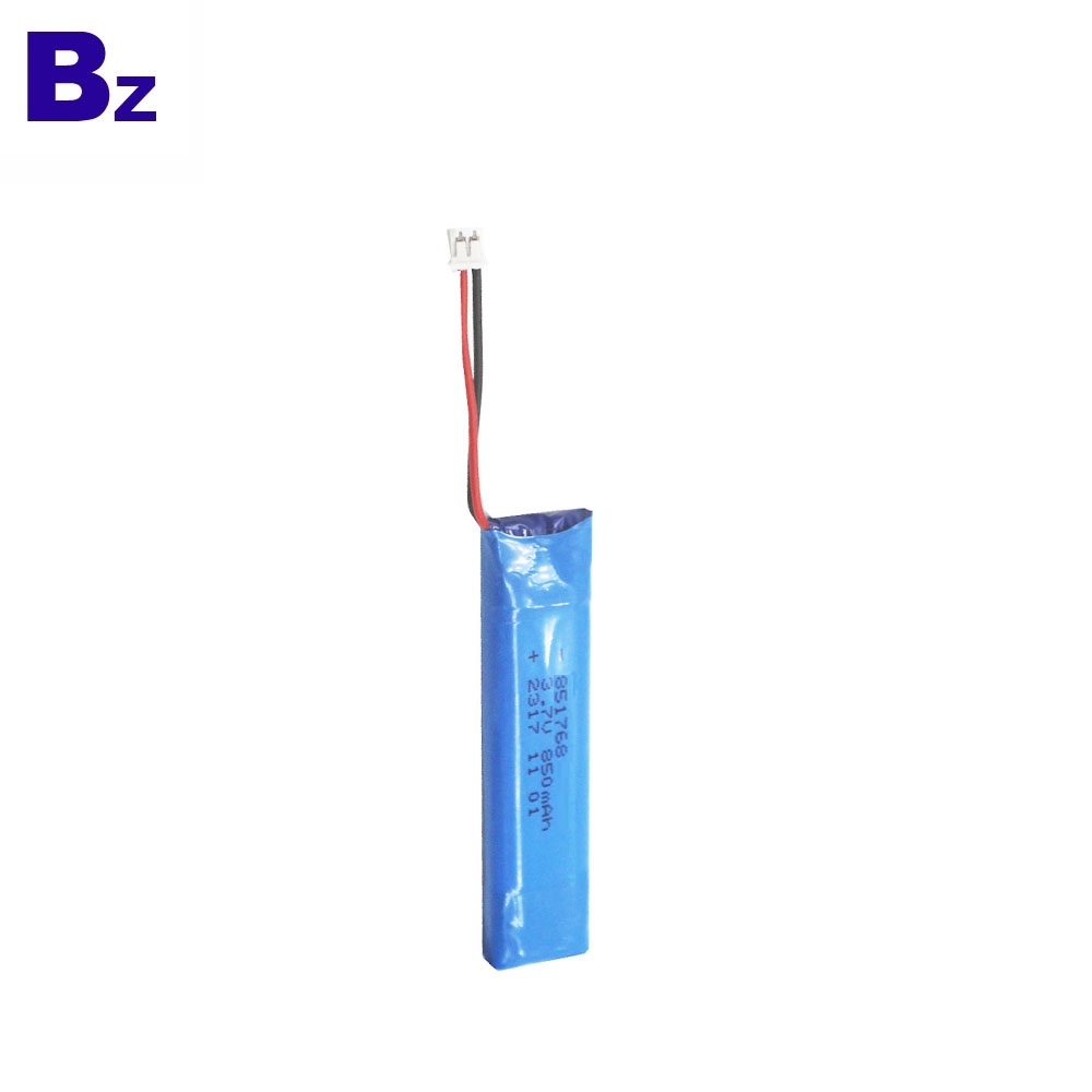 KC Certification Polymer Li-ion Battery 851768 850mAh