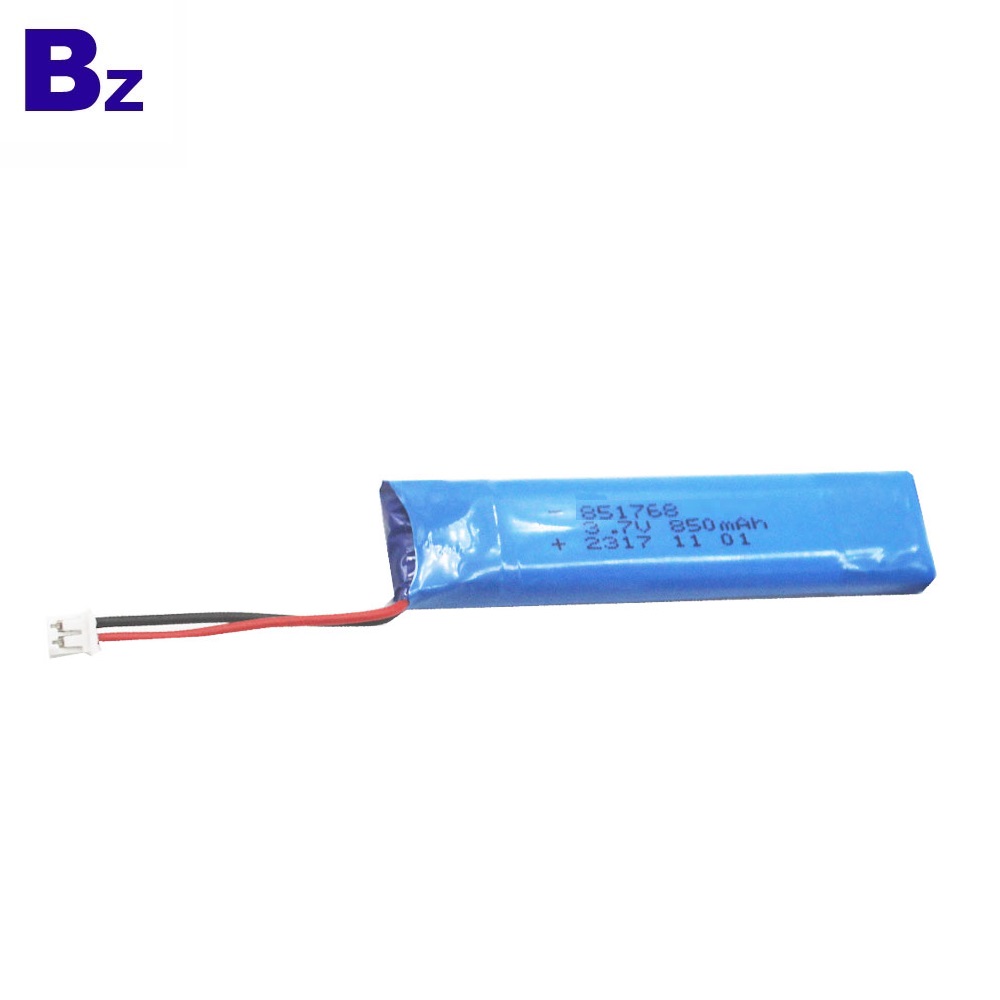 850mAh Li-ion Battery for Walkie Talkie