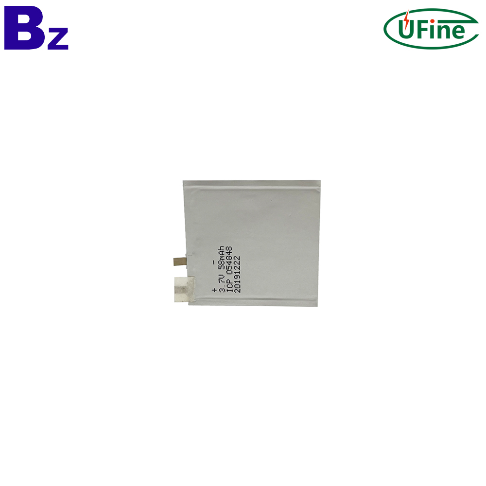 58mAh Battery for Smart Card