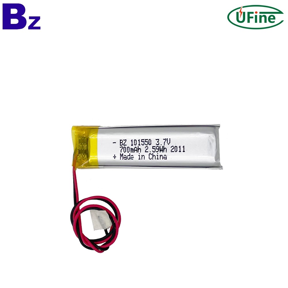 Customized 700mAh Rechargeable Batteries