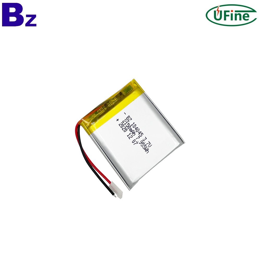 104045 3.7V 2150mAh Lithium Polymer Battery