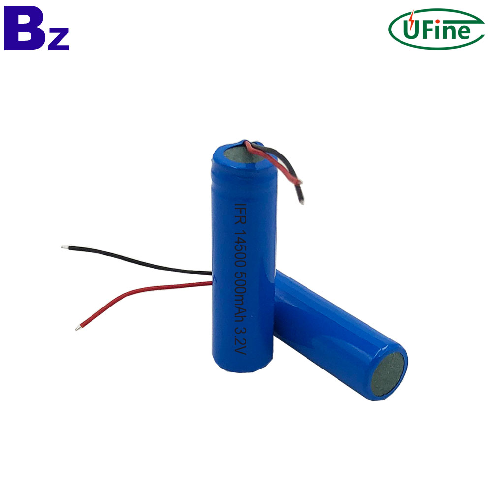 China Best Performance 500mAh LiFePO4 Battery