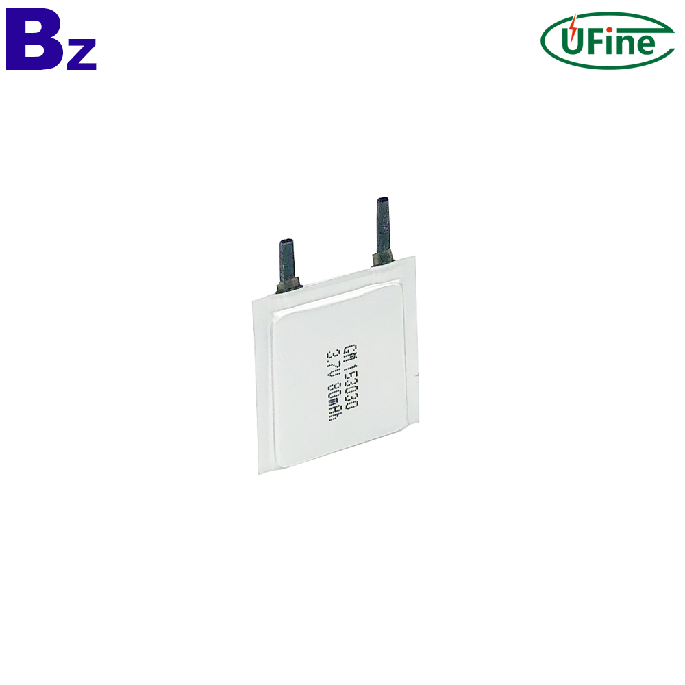 153030 3.7V 80mAh Lithium Polymer Battery