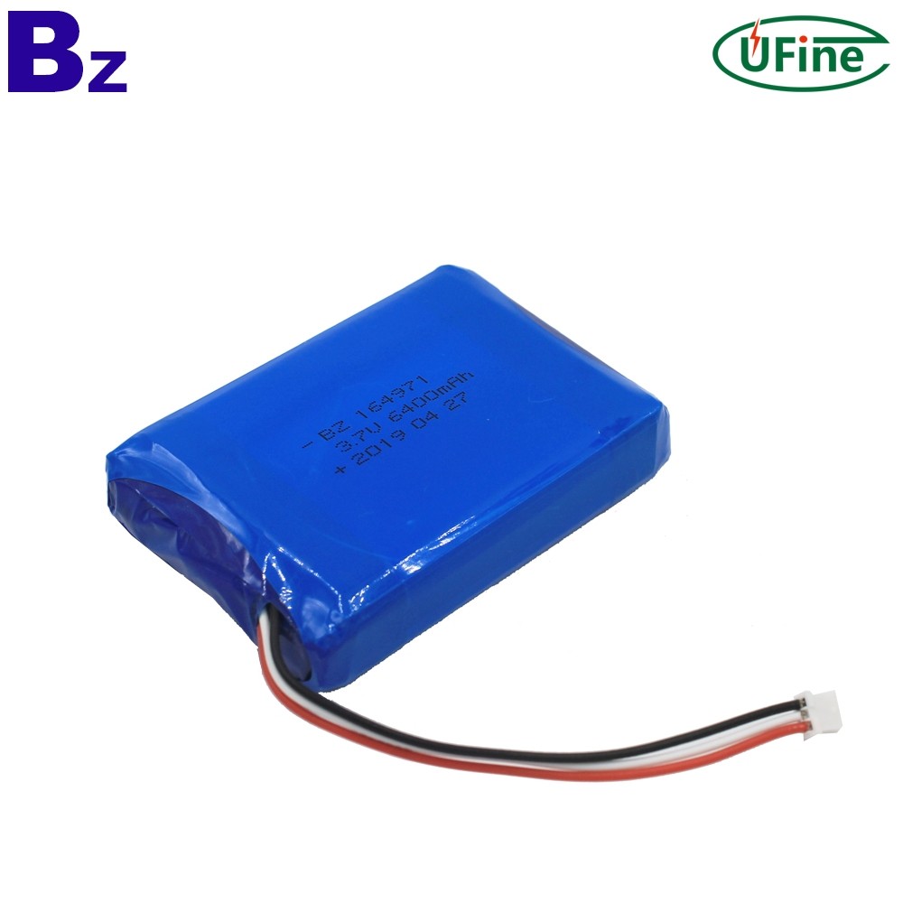 164971 6400mAh 3.7V Li-po Battery