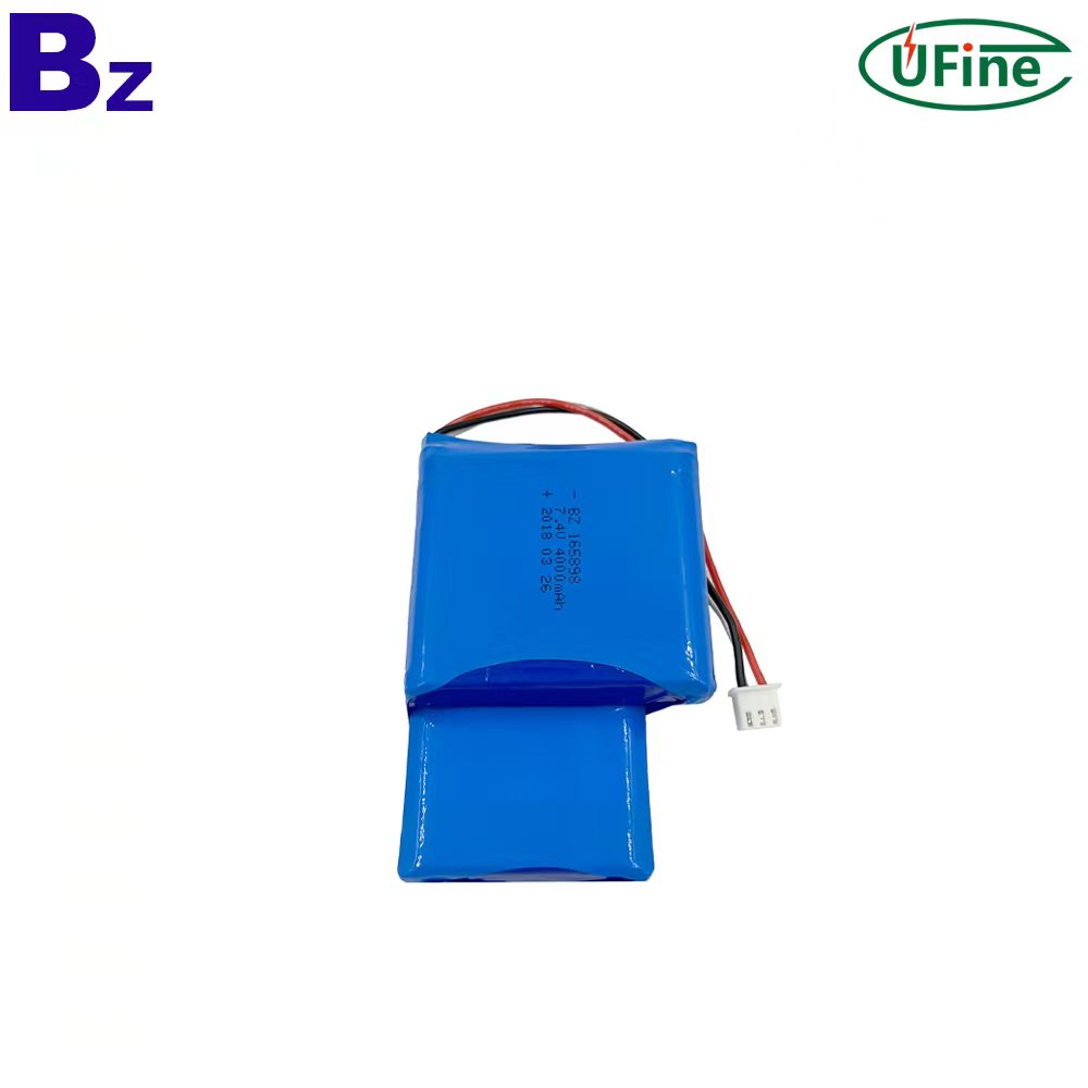 Li-polymer Cell Factory Professional Custom 7.4V Battery