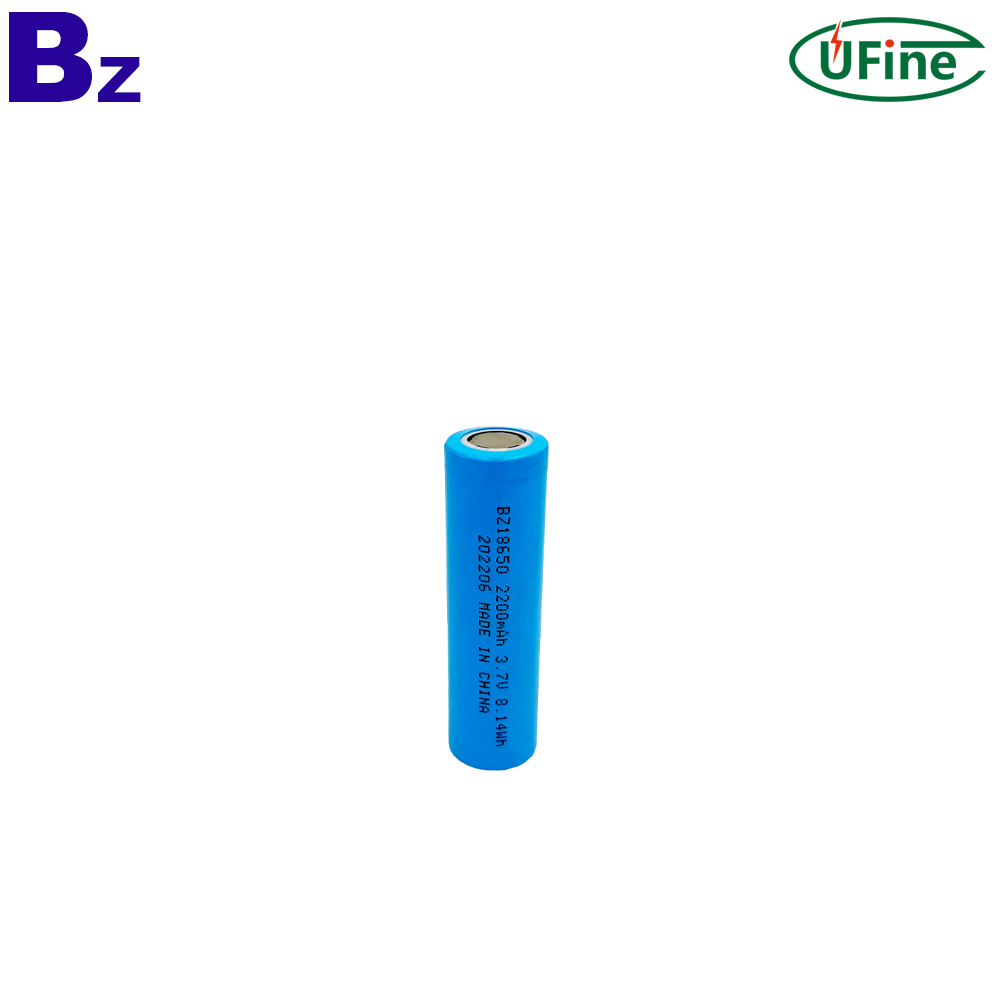 18650 3.7V 2200mAh Cylindrical Battery