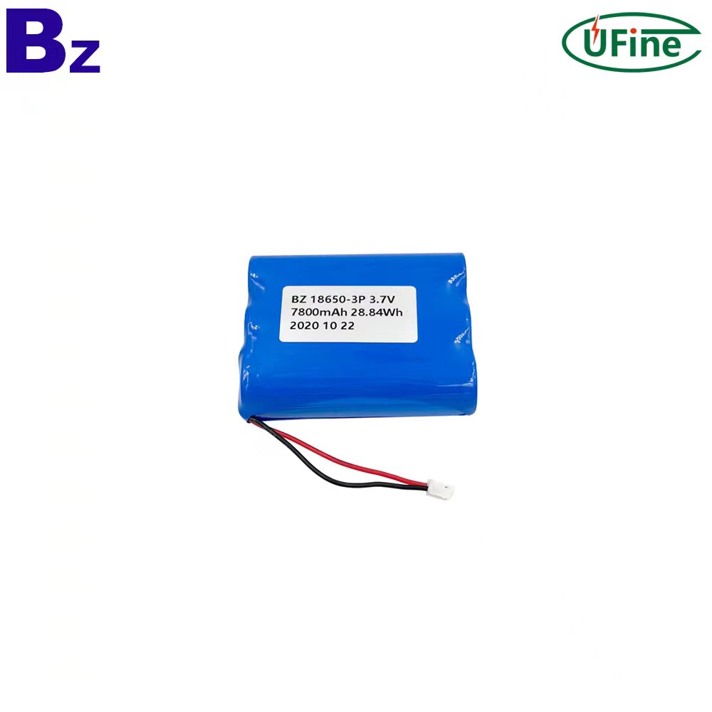 18650-3P 3.7V 7800mAh Cylindrical Battery Pack