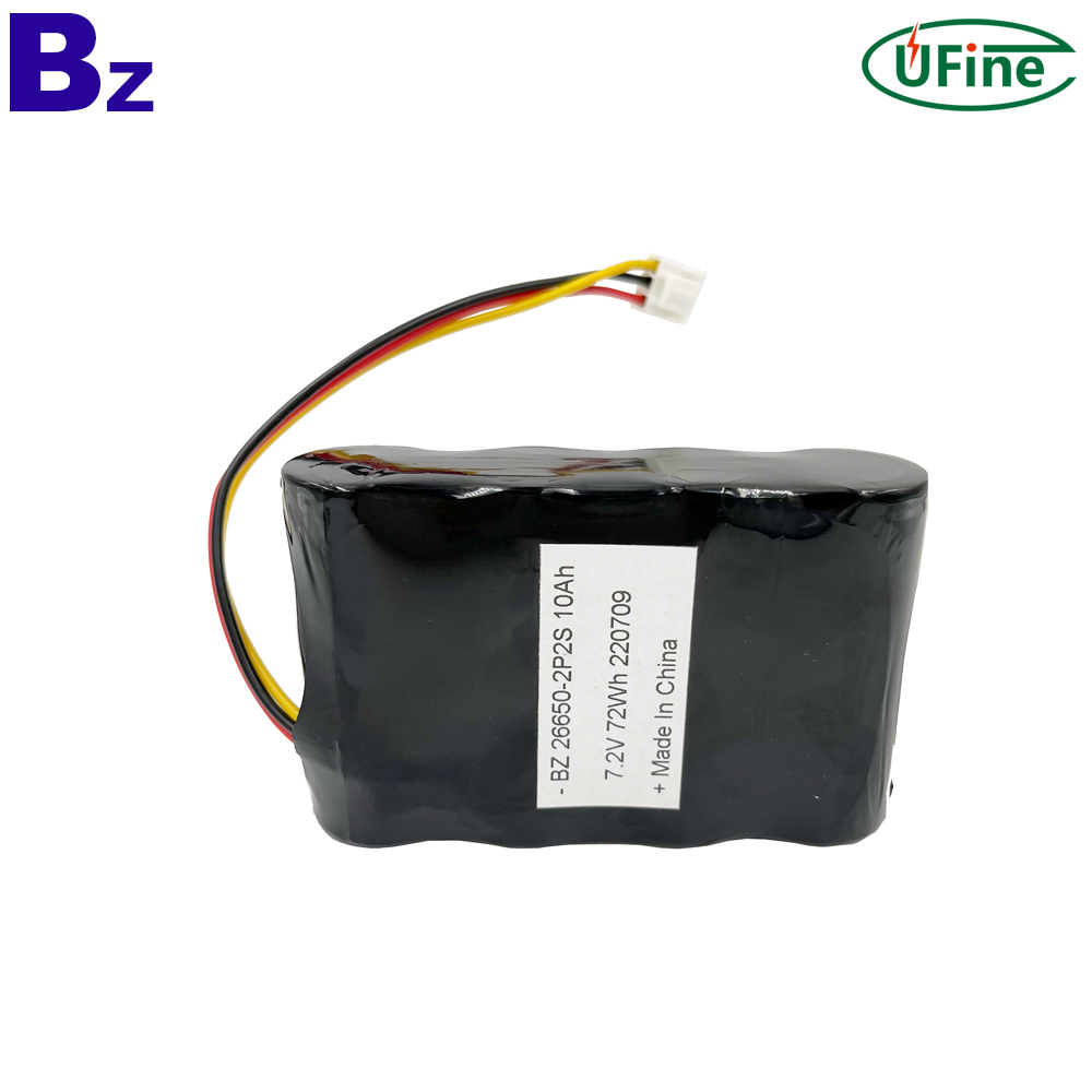 26650-2P2S 10Ah Cylindrical Battery Pack