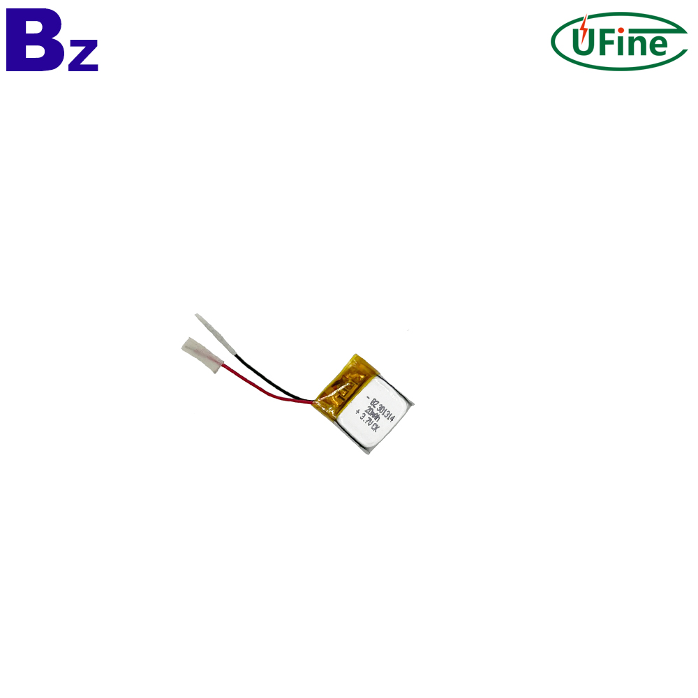 301314 3.7V 20mAh Li-ion Battery