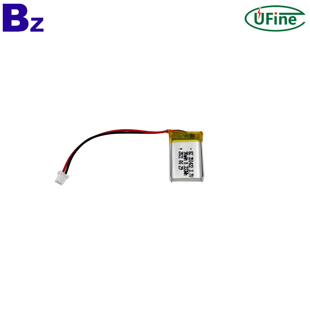 351422 3.7V 90mAh Small Lipo Battery