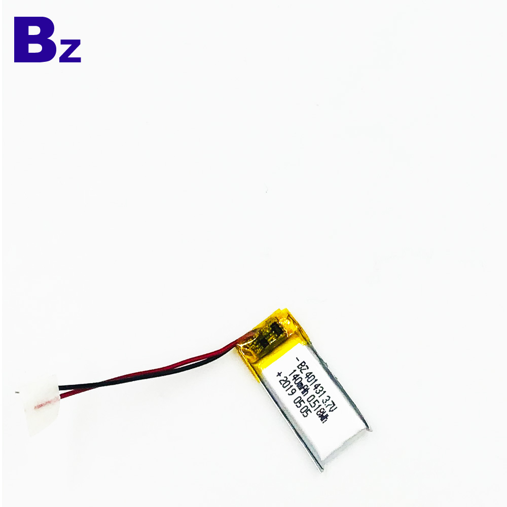 401431 140mAh 3.7V Battery