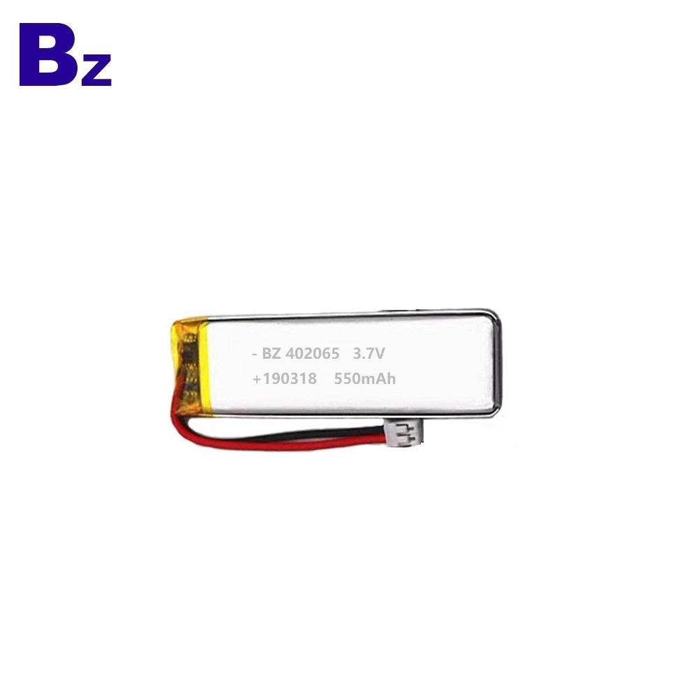 402065 550mAh 3.7V Lipo battery