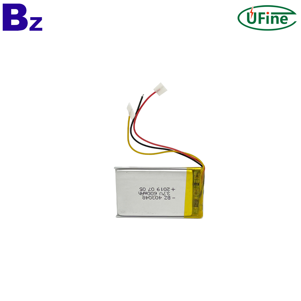 403048 3.7V 600mAh Lipo Battery