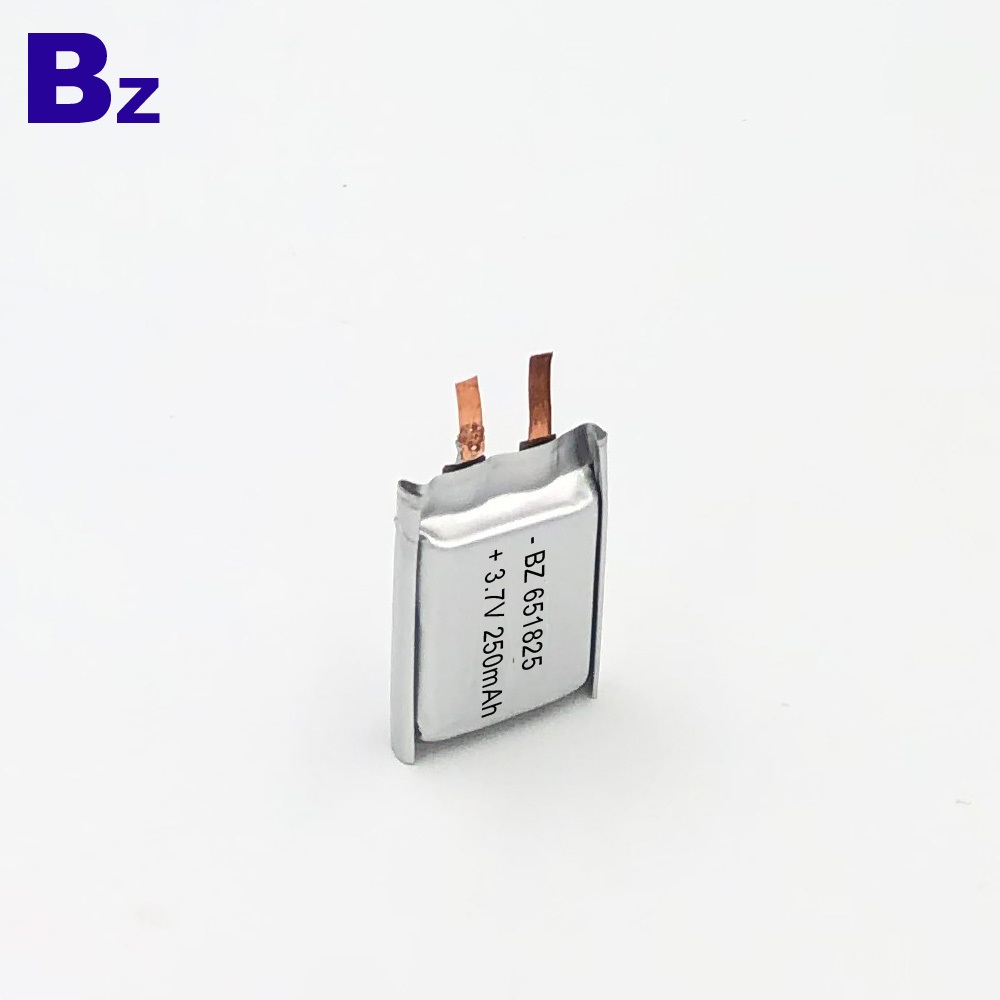 250mAh 3.7V Lipo Battery Cell