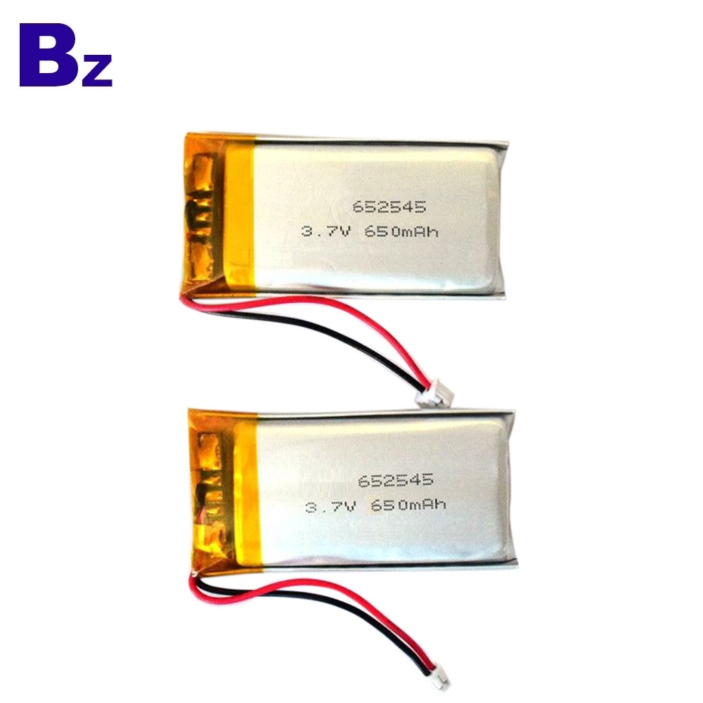 652545 650mAh 3.7V Lipo Battery