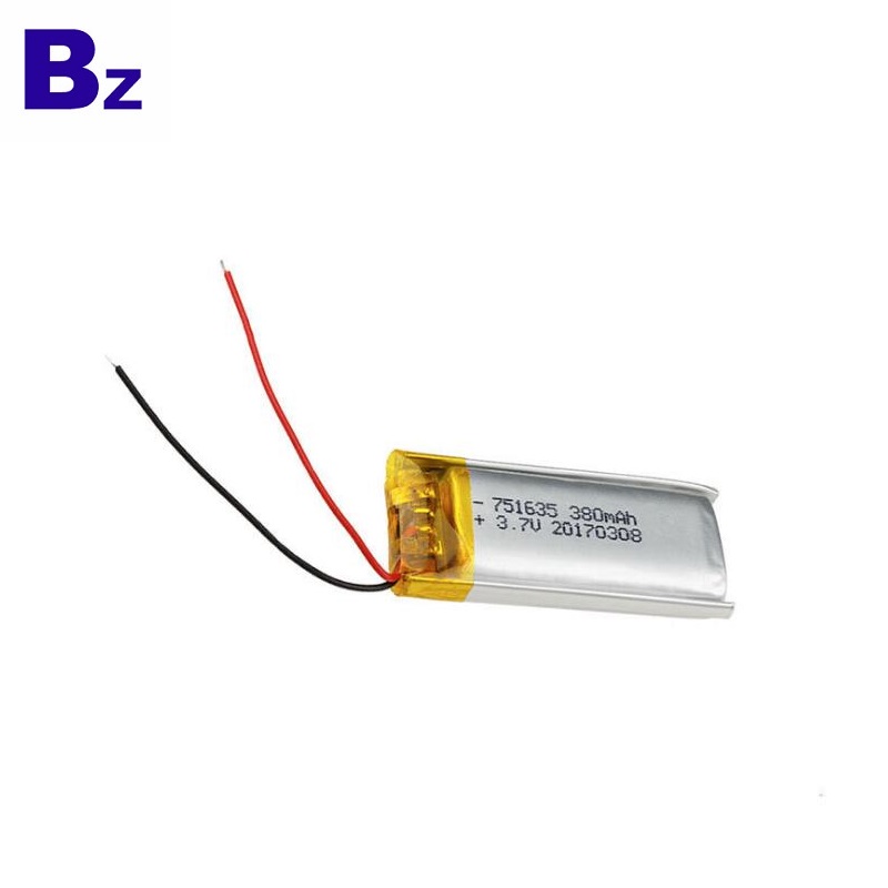 380mAh Battery For Intelligent Wearable Device