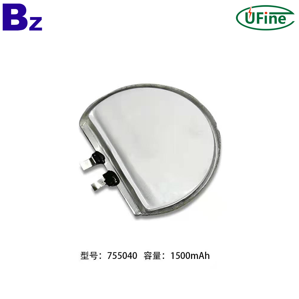 1500mAh Special-shaped Round Lipo Battery