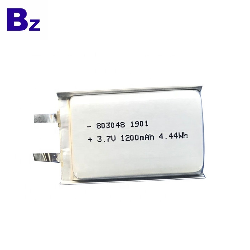 803048 1200mAh 3.7V Li-Polymer Battery