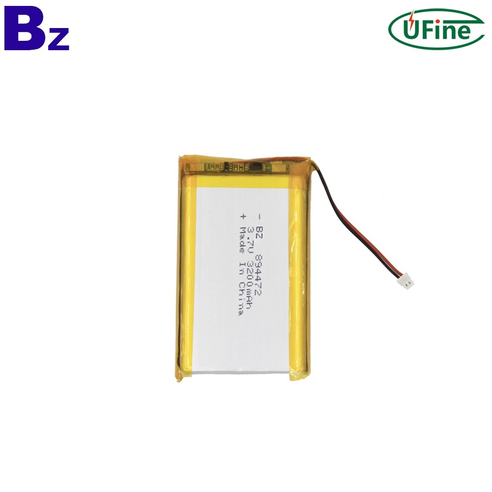 894472 3200mAh 3.7V Li-ion Battery