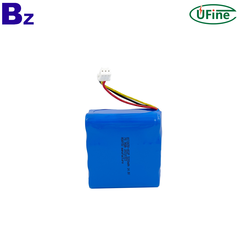 18650-4S2P 14.8V 5200mAh Cylindrical Battery Pack