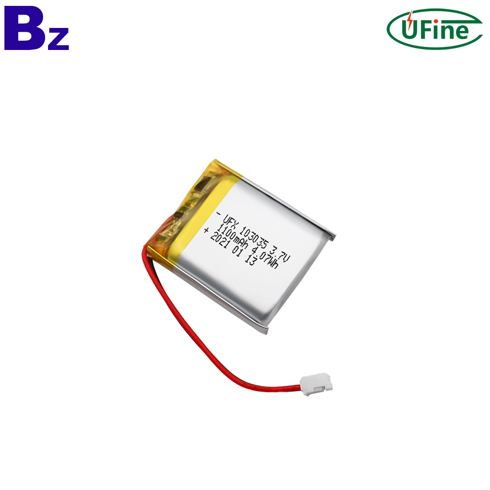 1100mAh Rechargeable Interphone Lipo Battery