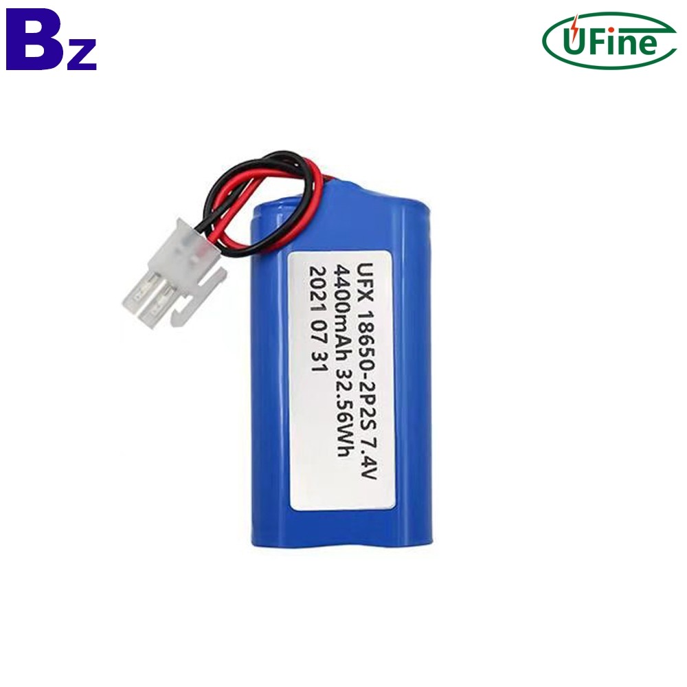 Batterie Li-Ion rechargeable 18650x4 7,4V 4400mAh