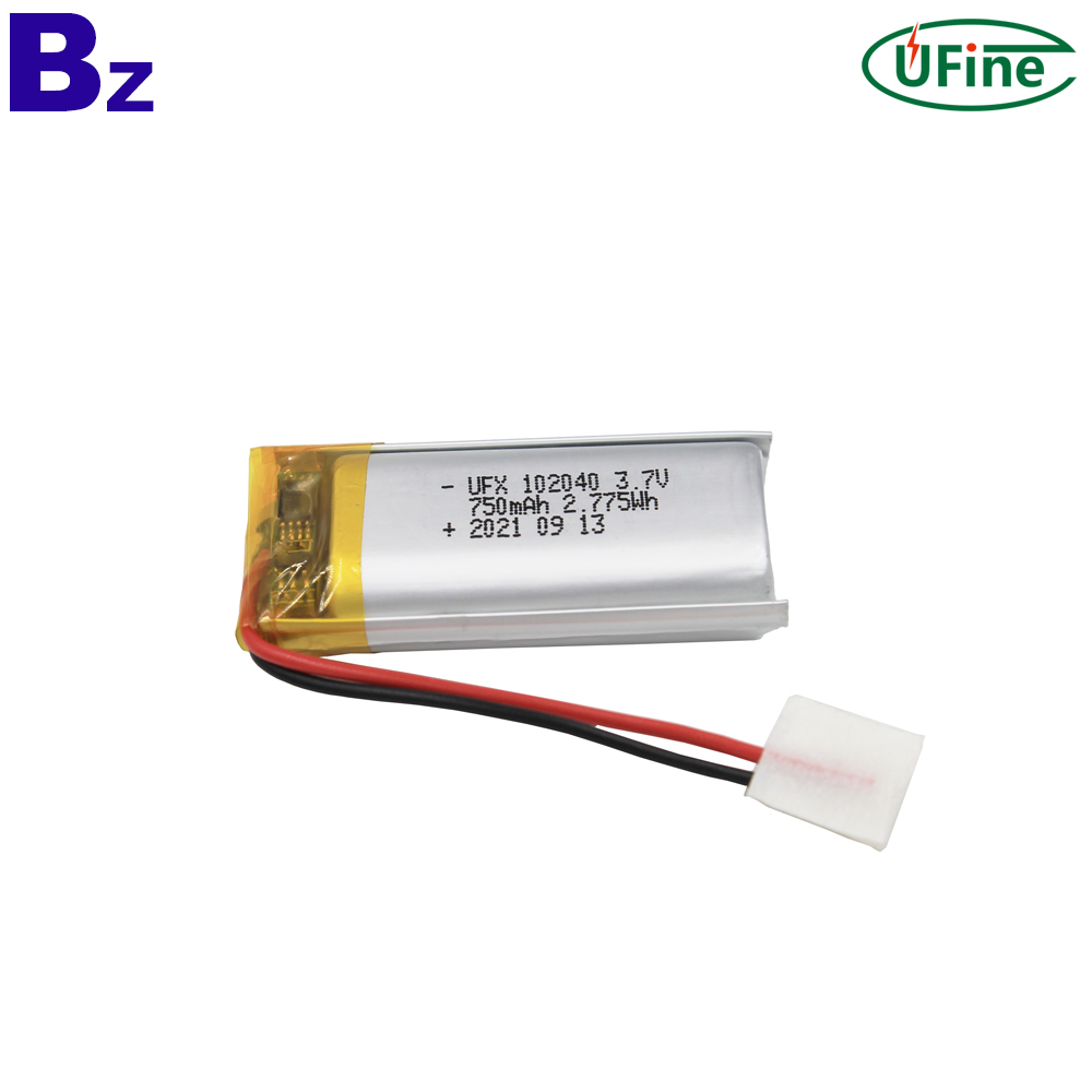 102040 Polymer Battery with UL/KC Certification