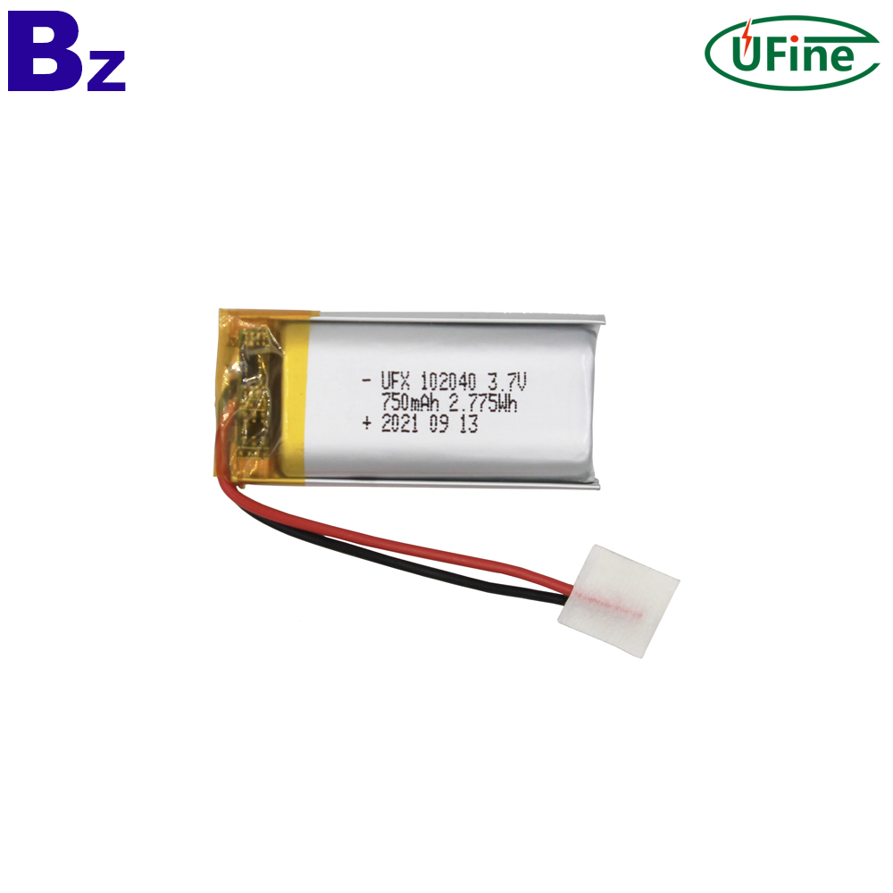 102040 3.7V 750mAh Lithium-ion Battery