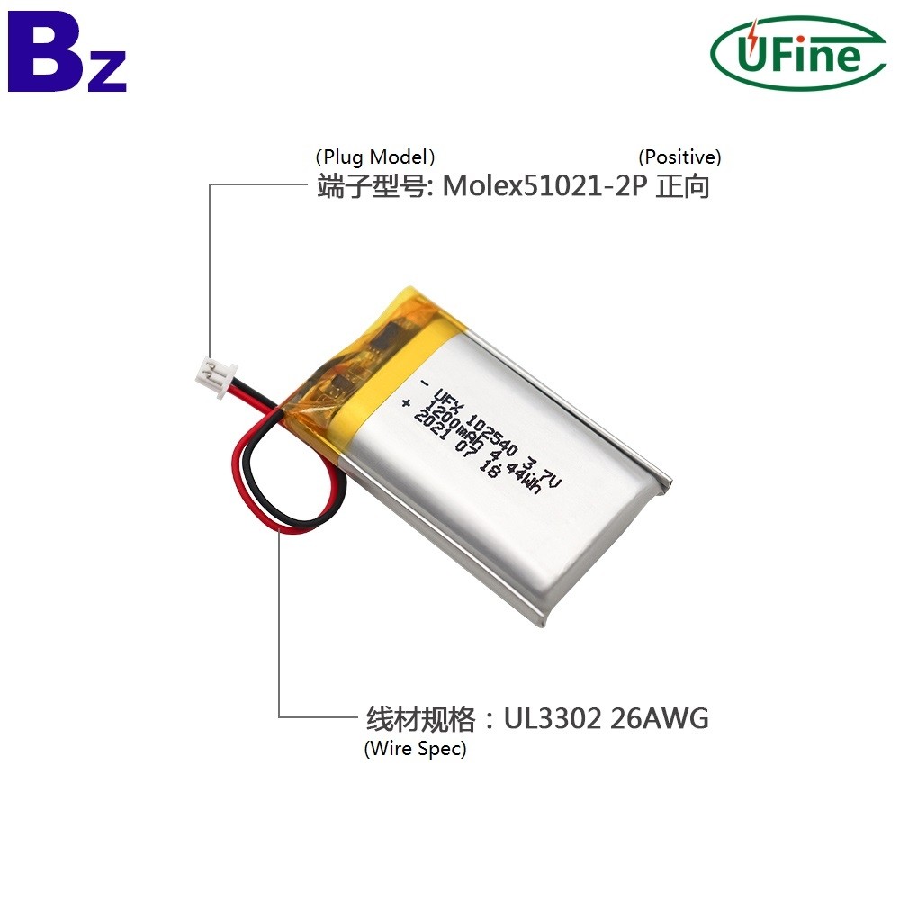 1200mAh 3.7V Communicator Lithium Battery