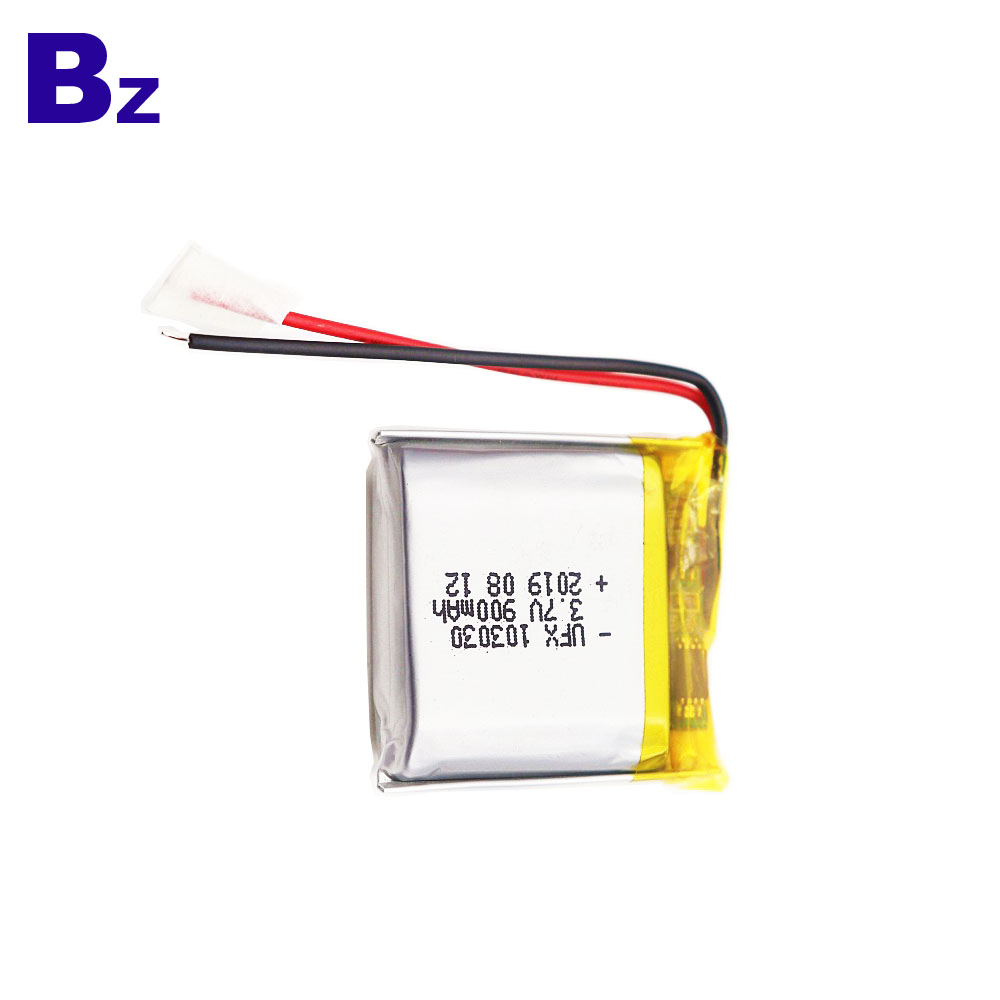 103030 900mAh 3.7V Li-Polymer Battery