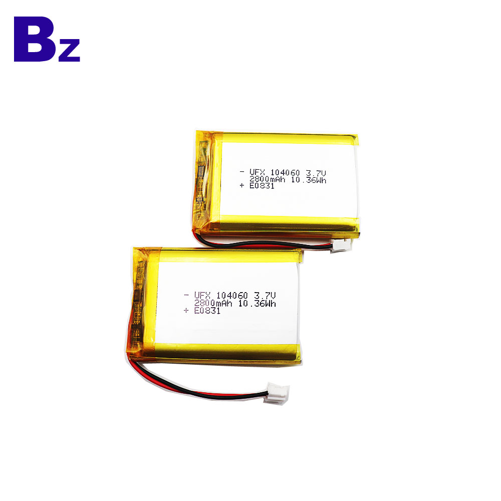 Customized UFX 104060 3.7V Li-Polymer Battery