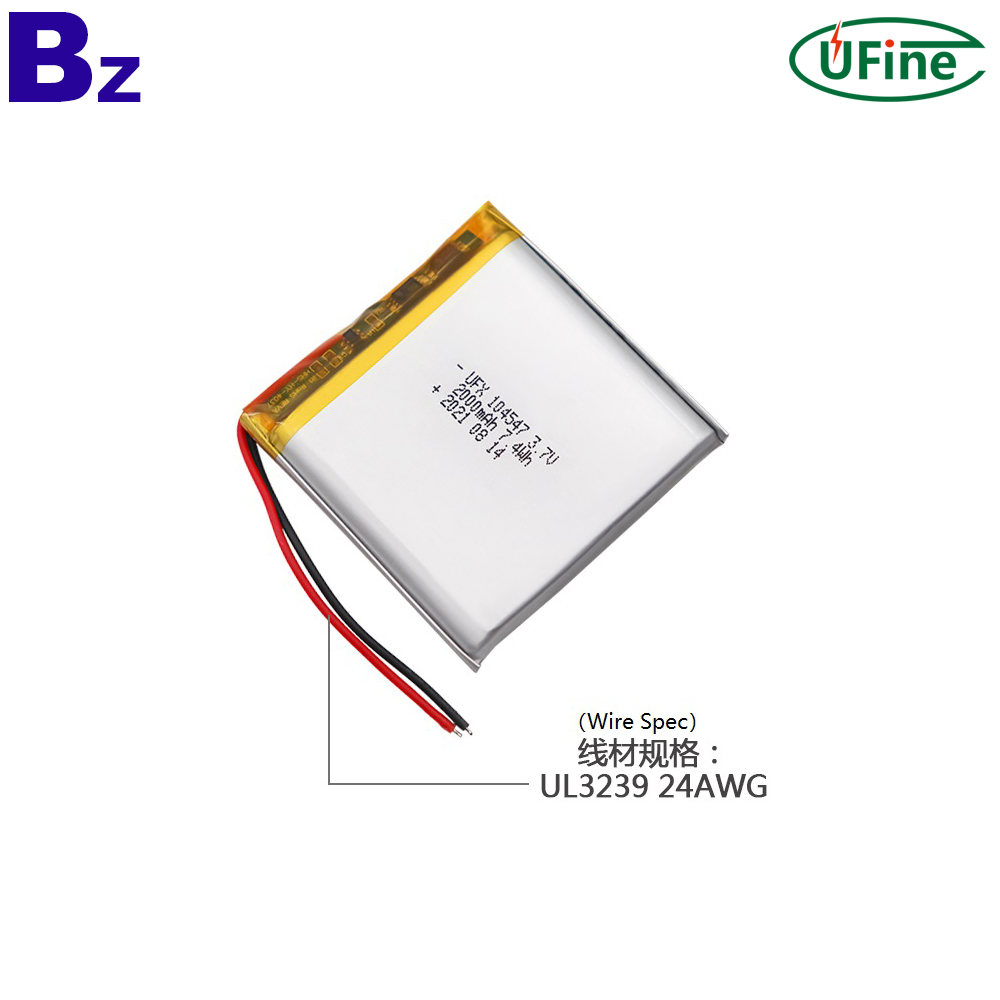 Manufacturer Wholesale 2000mAh Polymer Batteries