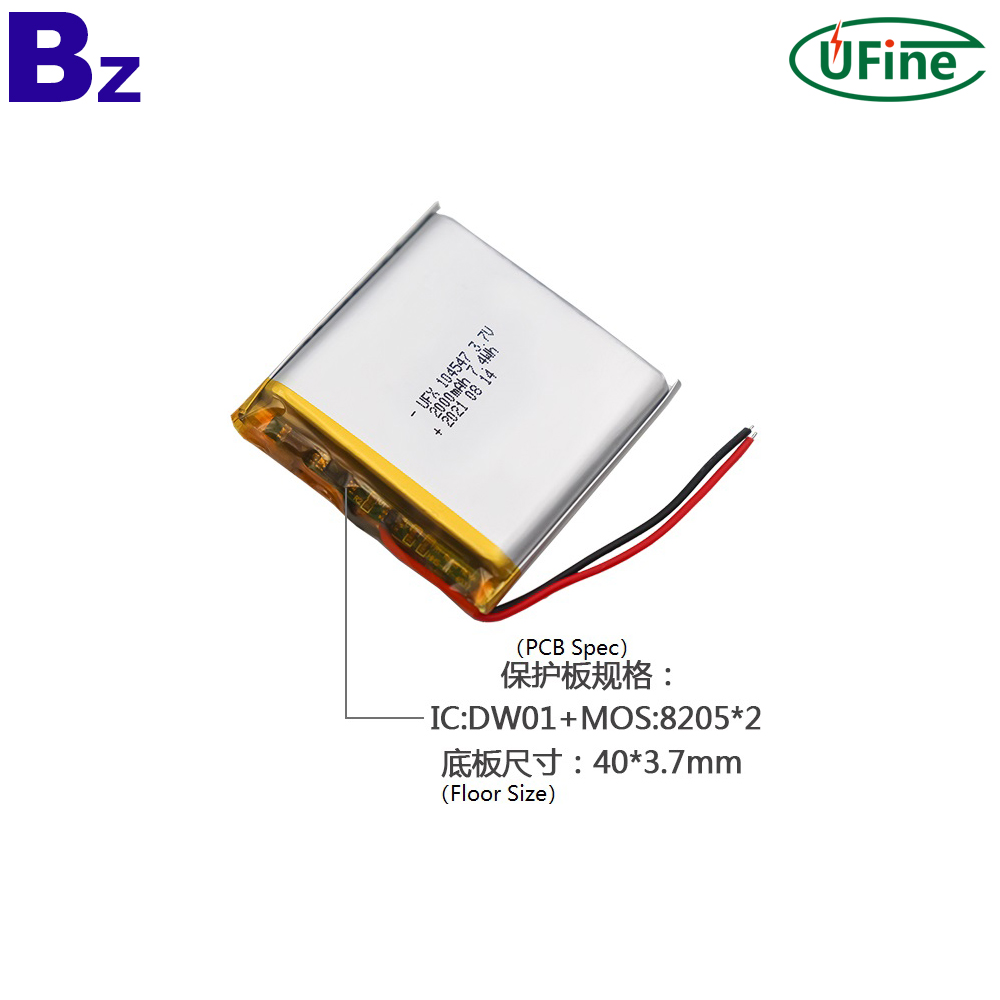 2000mAh Batteries for Medical Equipment