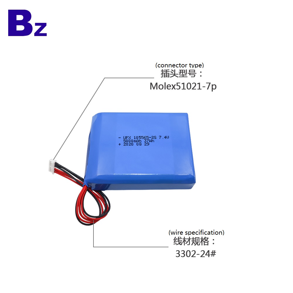 Eco-friendly High Performance 5000mAh Lipo Battery