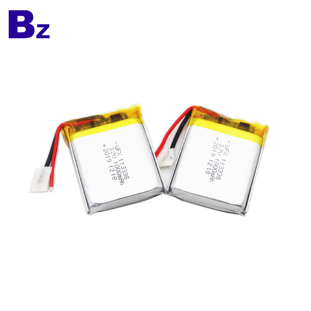 113338 1000mAh 3.7V Lithium Polymer Battery