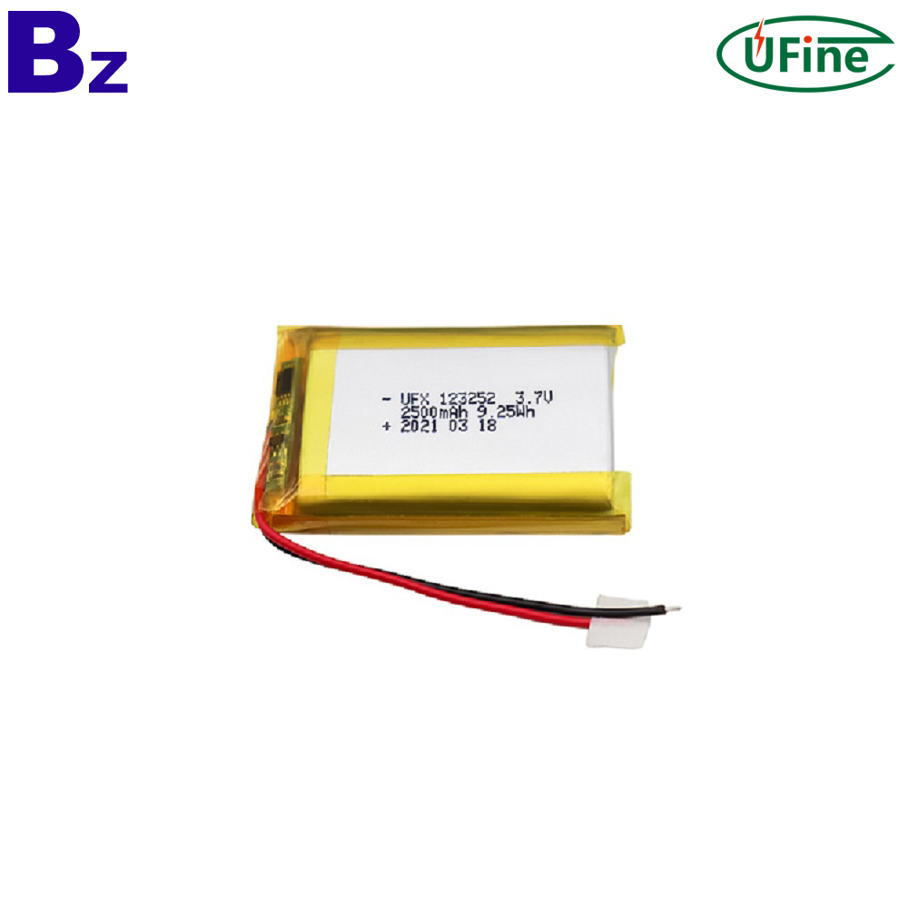 2500mAh Medical Beauty Rechargeable Lipo Battery