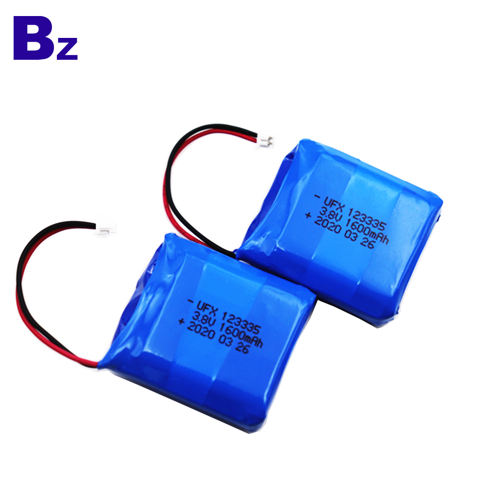 High Performance Rechargeable 1600mAh Lipo Battery