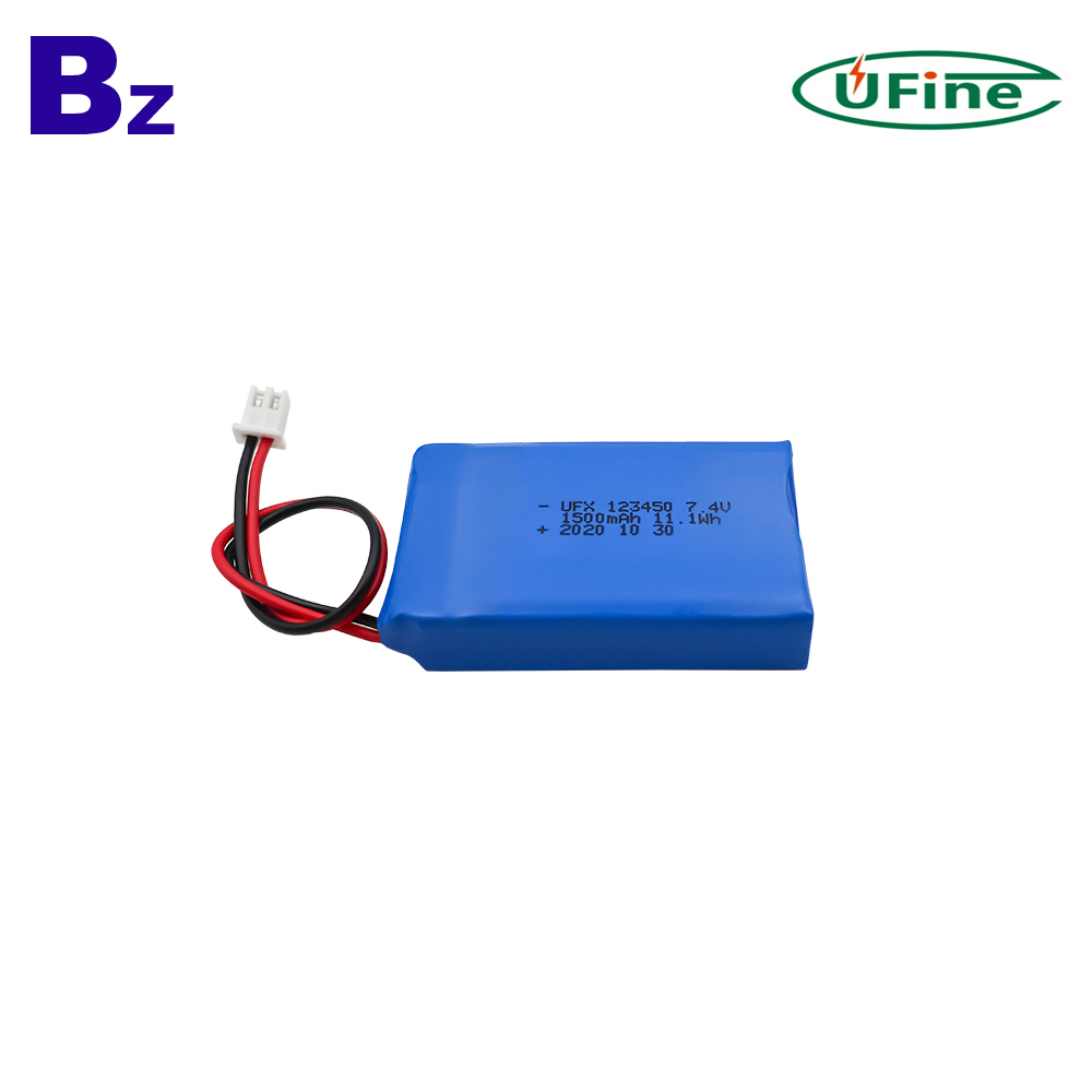 1500mAh Warm Clothes Jacket Lithium Polymer Battery