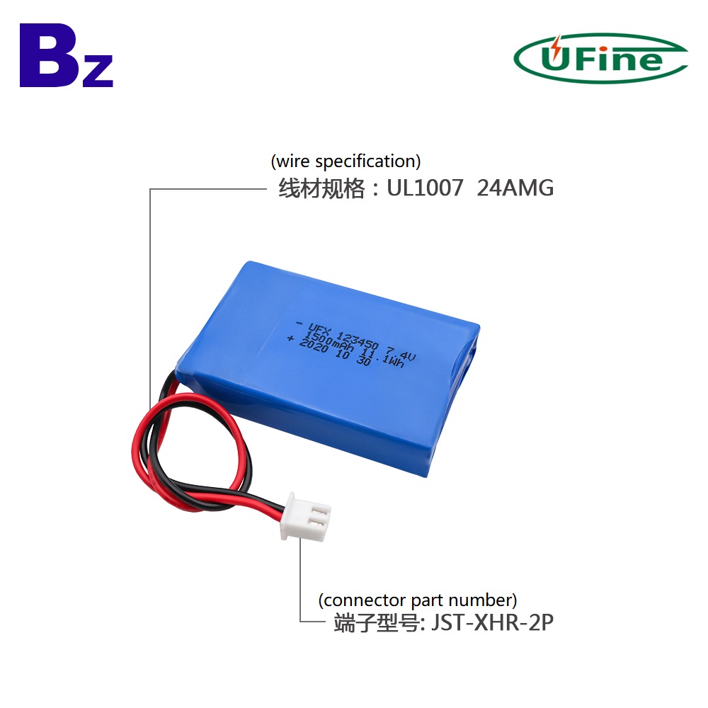 High Quality Best Price 1500mAh USB Rechargeable Lipo Battery