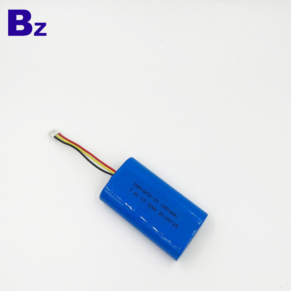 7.4V Li-Ion Cylindrical Battery Cell