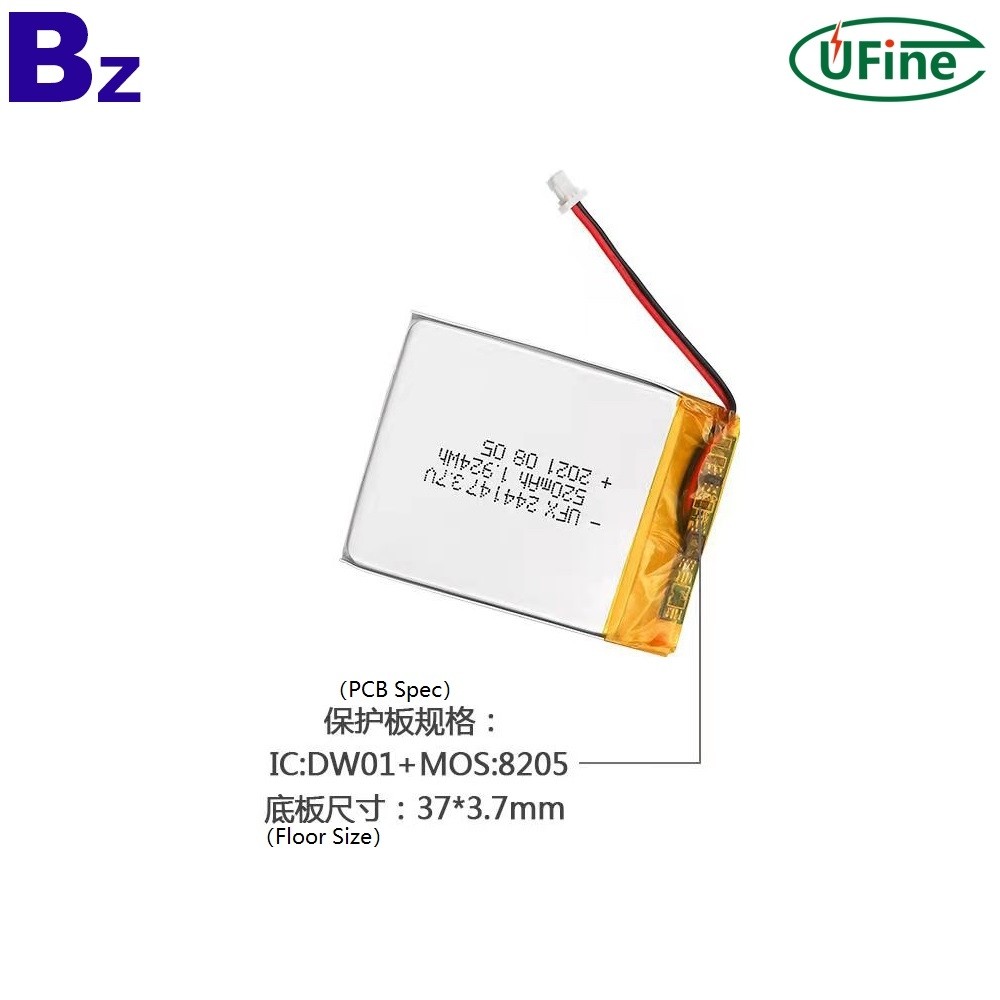 520mAh Bluetooth Headset Charging Box Battery