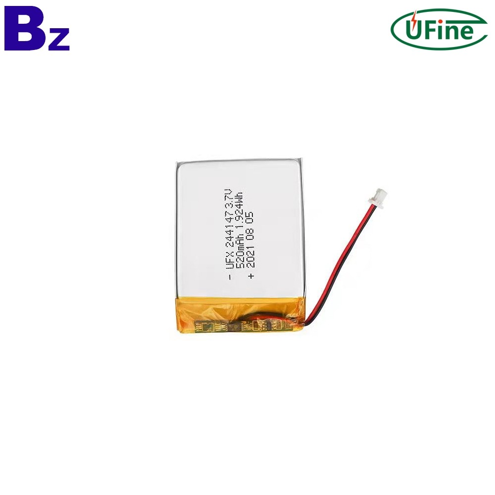 244147 520mAh 3.7V Lithium-ion Batteries